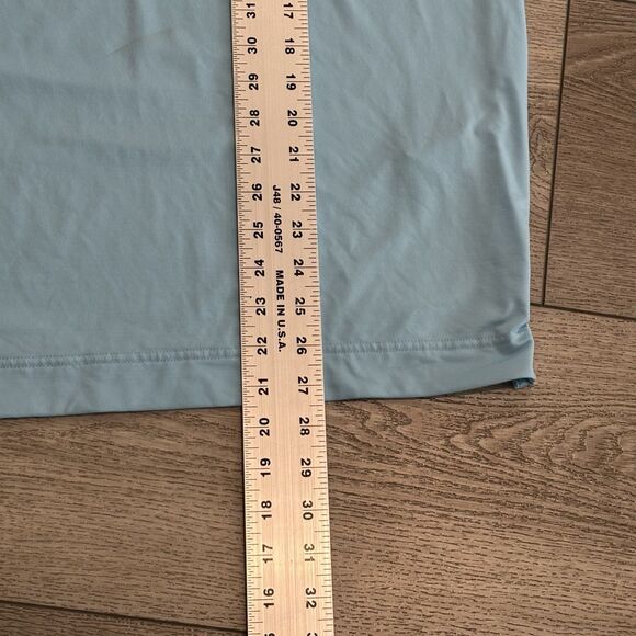 FootJoy Golf Sweater Mens Large Blue 1/4 Zip Pullover Stretch Preppy Athletic - Picture 4 of 9